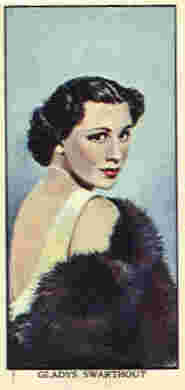 Gladys Swarthout Milky Way Card