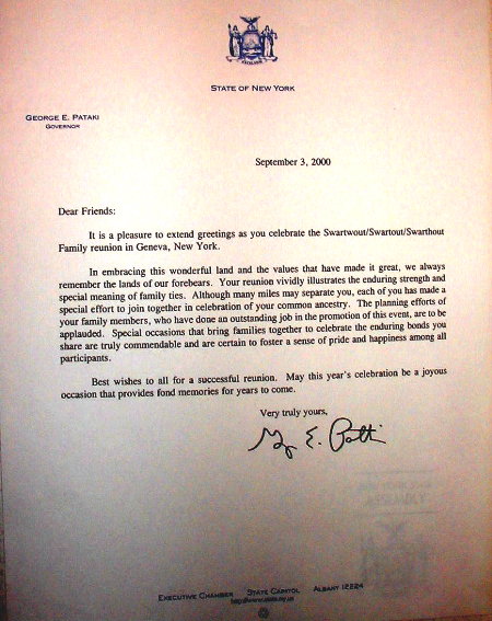 Governor's Letter